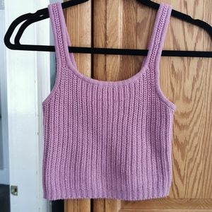 Crochet crop top